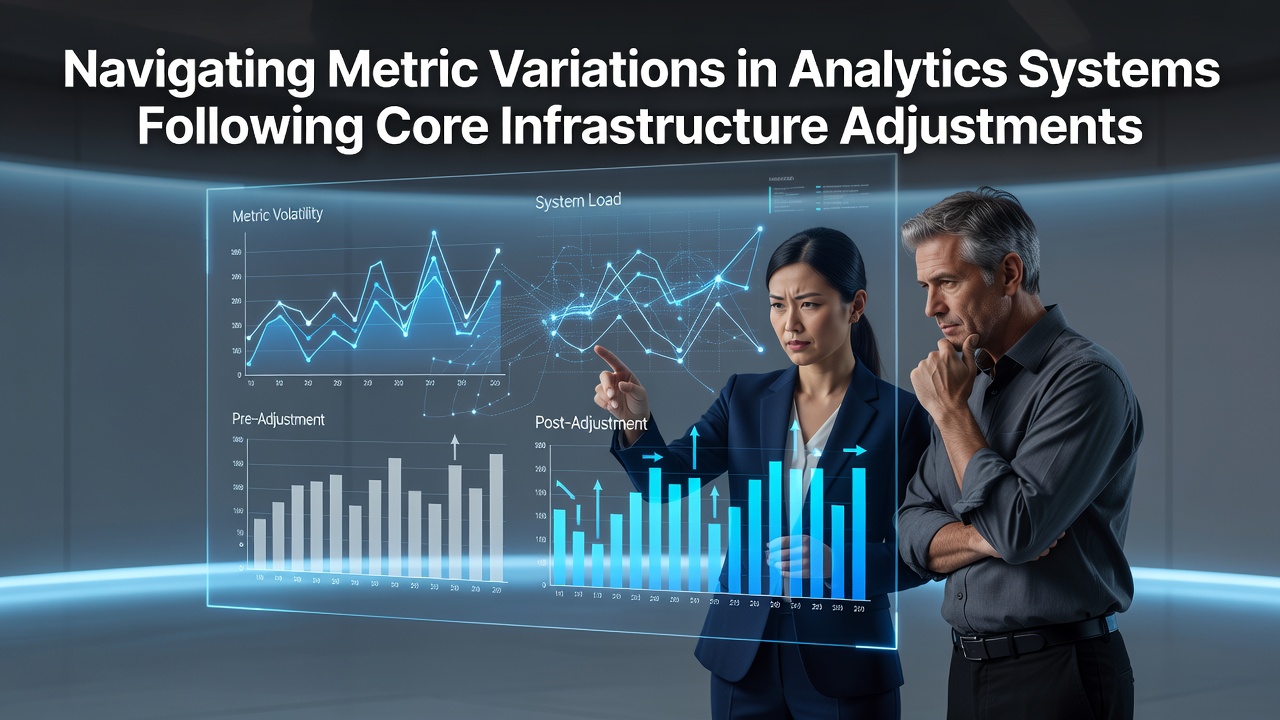 Navigating Metric Variations in Analytics Systems Following Core Infrastructure Adjustments